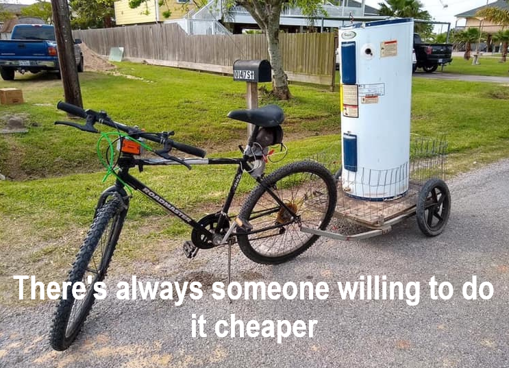 granbury plumbing repairs cheaper is not always better
